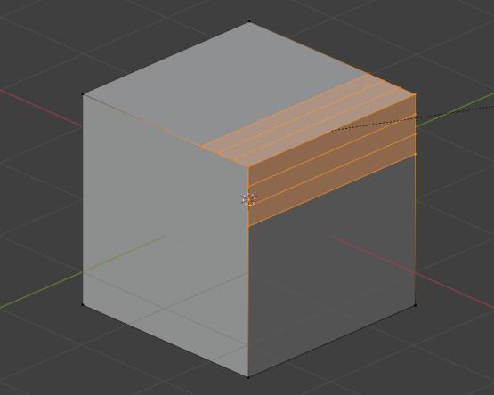 Bevel au profil linéaire