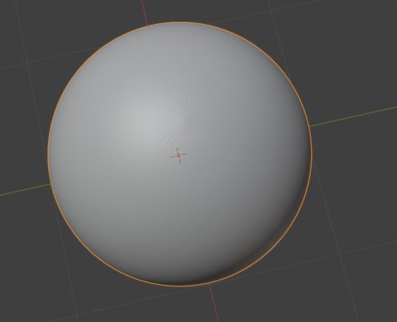Sphère UV après Subdivision Surface