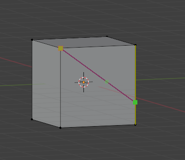 Coupe avec contrainte d'angle, exemple 1